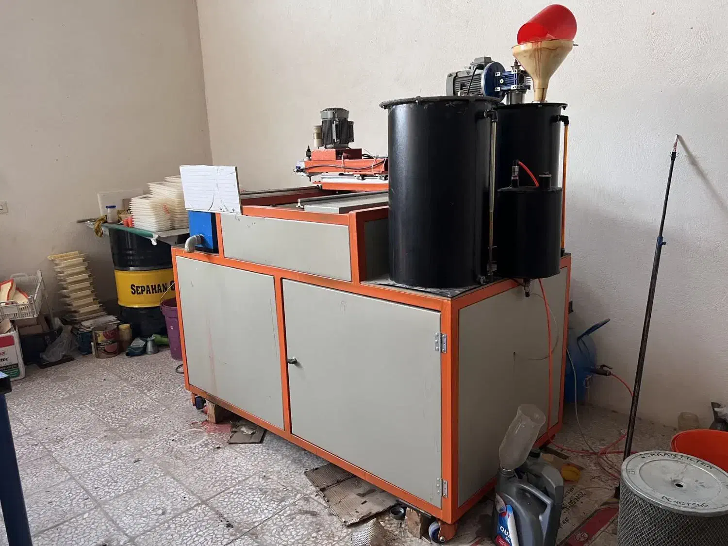 دستگاه تزریق فیلتر هوا همراه با مانیتور و کیس|ماشینآلات صنعتی|قم, دانش|دیوار