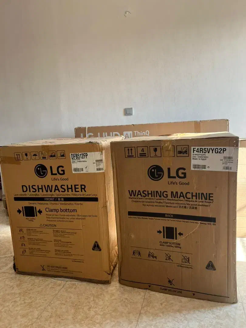 کارتن لوازم اصل الجی|یخچال و فریزر|قیامدشت - خاورشهر, |دیوار