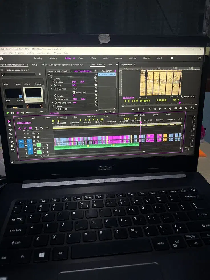 انجام انواع ادیت ویدیو (تدوینگر یا ادیتور)|خدمات رایانهای و موبایل|کرج, شهرک بنفشه|دیوار