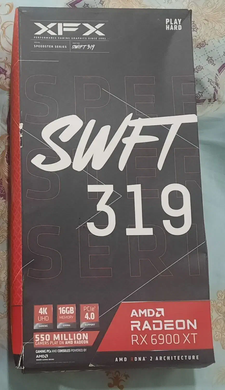 کارت گرافیک  SWFT 319 RX 6900 XT Gaming 16GB GDDR6|قطعات و لوازم جانبی رایانه|همدان, |دیوار