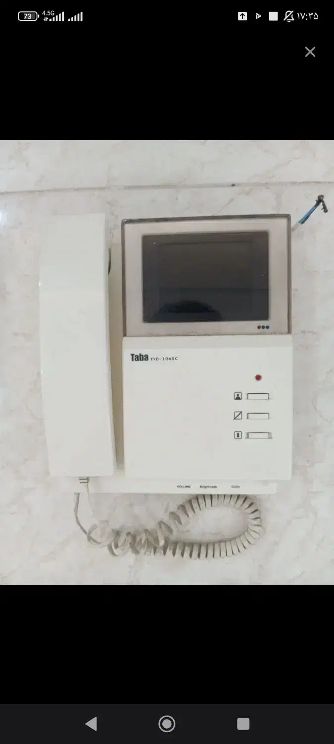 آیفون تصویری تابان سالم|صوتی و تصویری|زنجان, |دیوار