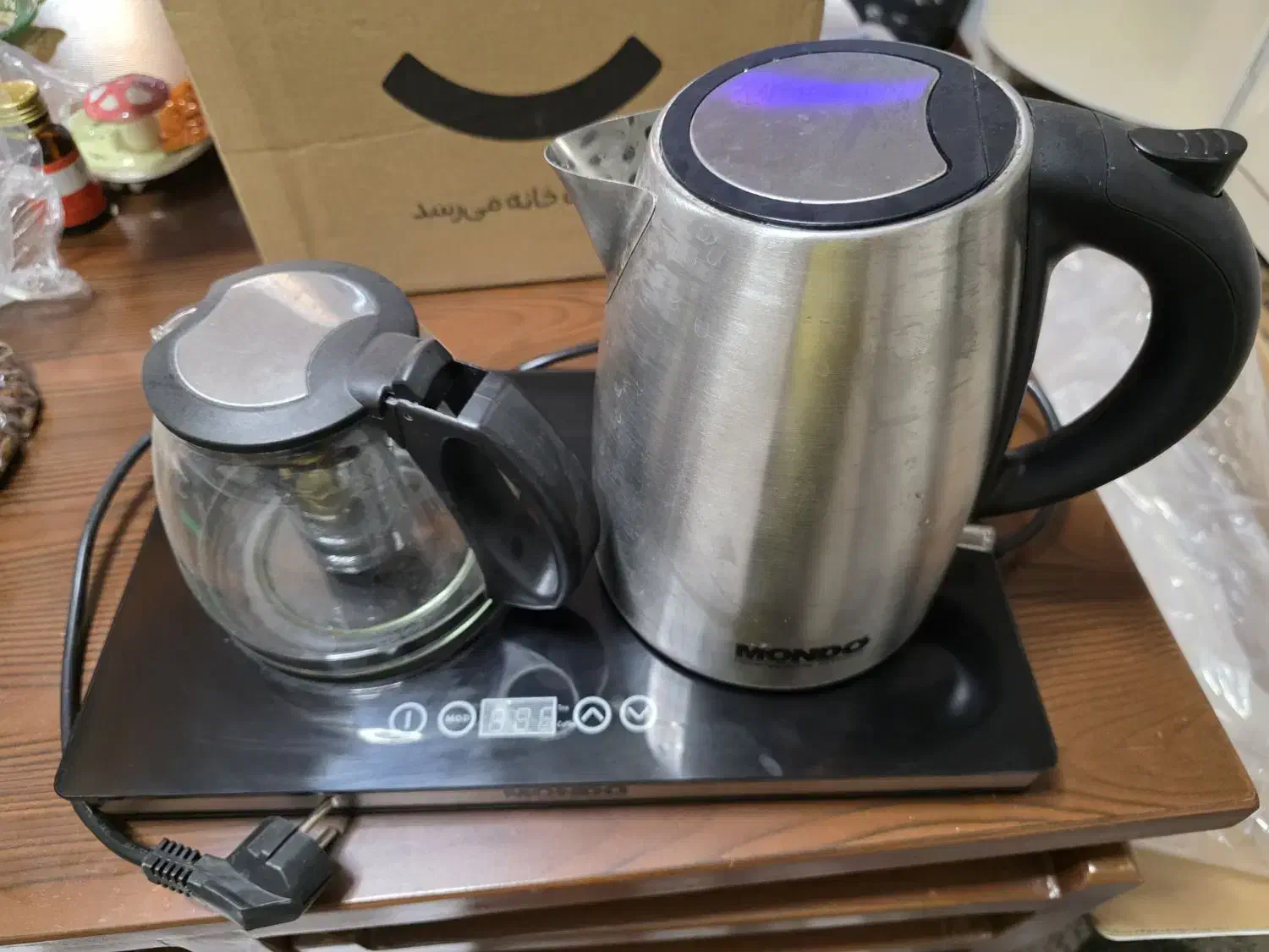 چای ساز صفحه‌ای موندو مدل 510|سماور، چای‌ساز، قهوه‌ساز|فردیس, فردیس|دیوار