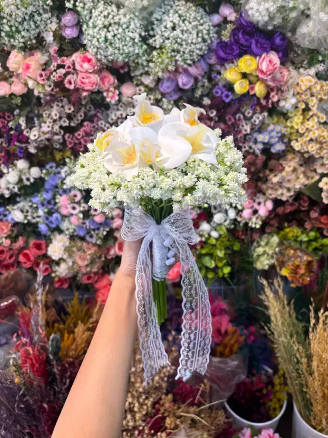 دسته گل عروس|گل مصنوعی|شیراز, وصال|دیوار