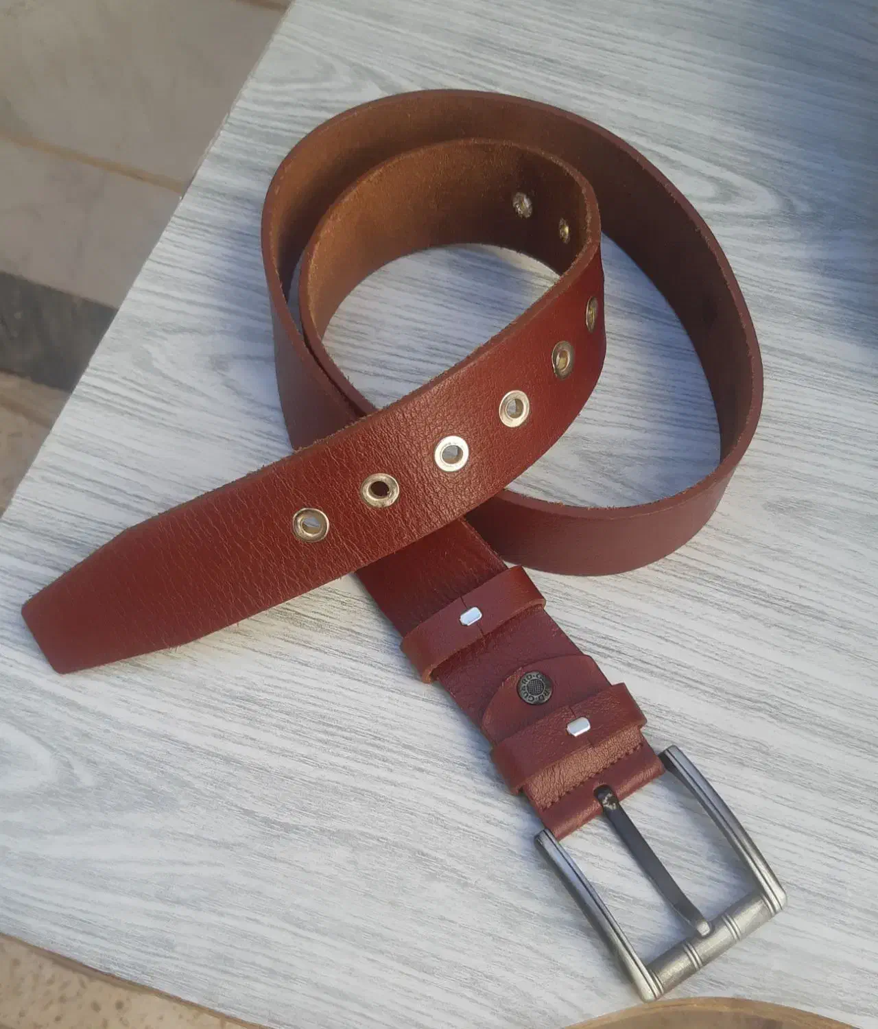 کمربند چرمی سبک|کیف، کفش، کمربند|هشتگرد, هشتگرد قدیم|دیوار