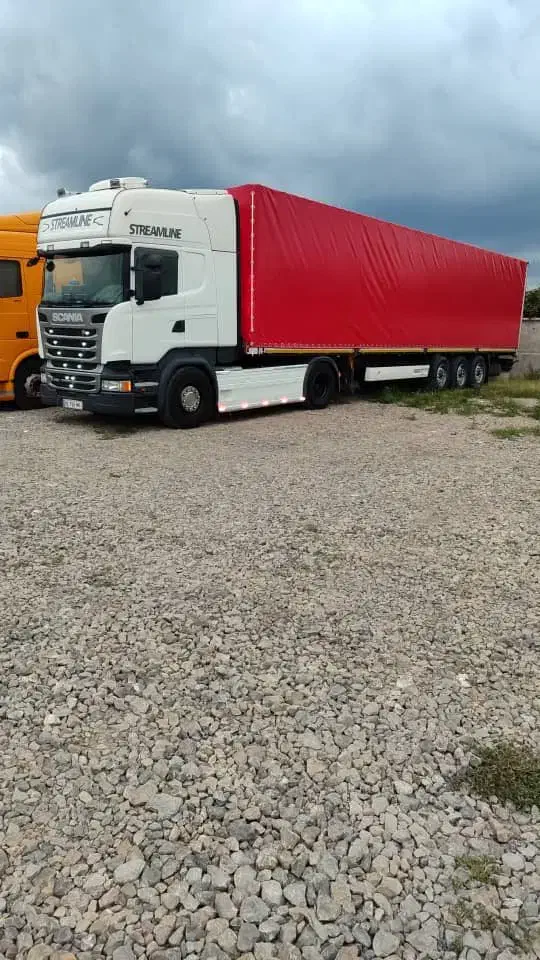 اسکانیا r450 تاپ لاین پلاک کرجستان باکانتینر چادر|خودرو سنگین|تهران, دکتر هوشیار|دیوار