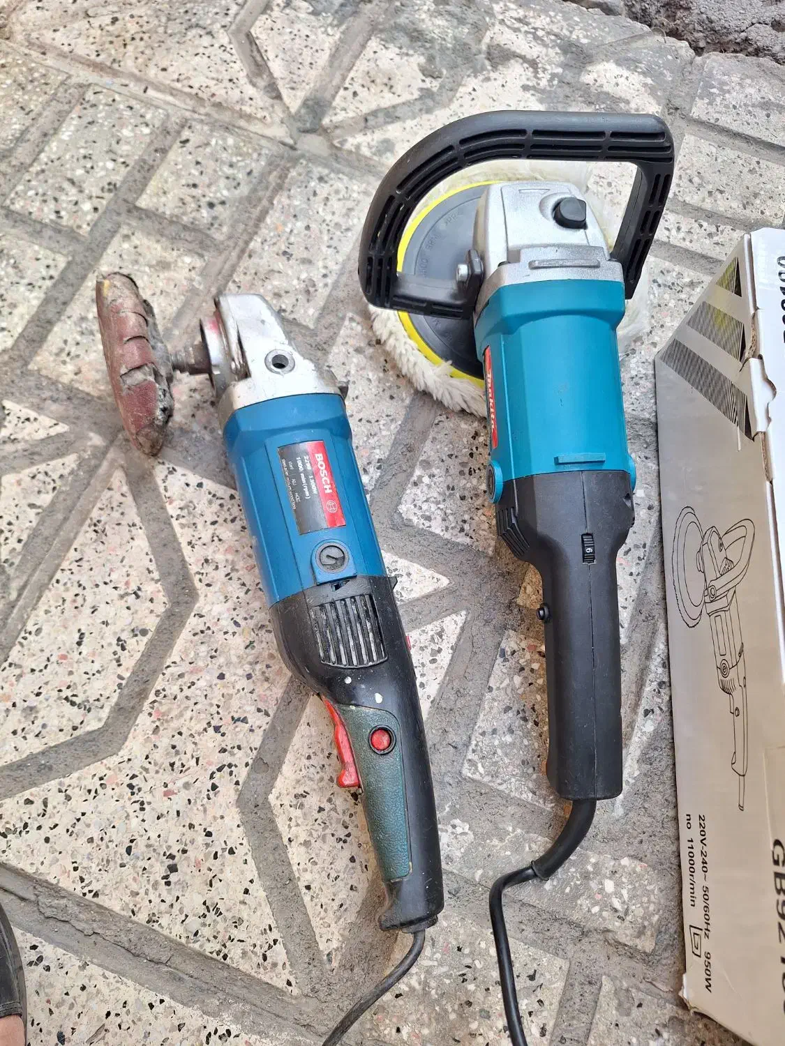 پولیش بوش چرخ پوست پالیش ماکیتا MAKITA|ابزارآلات|مشهد, شهید معقول|دیوار