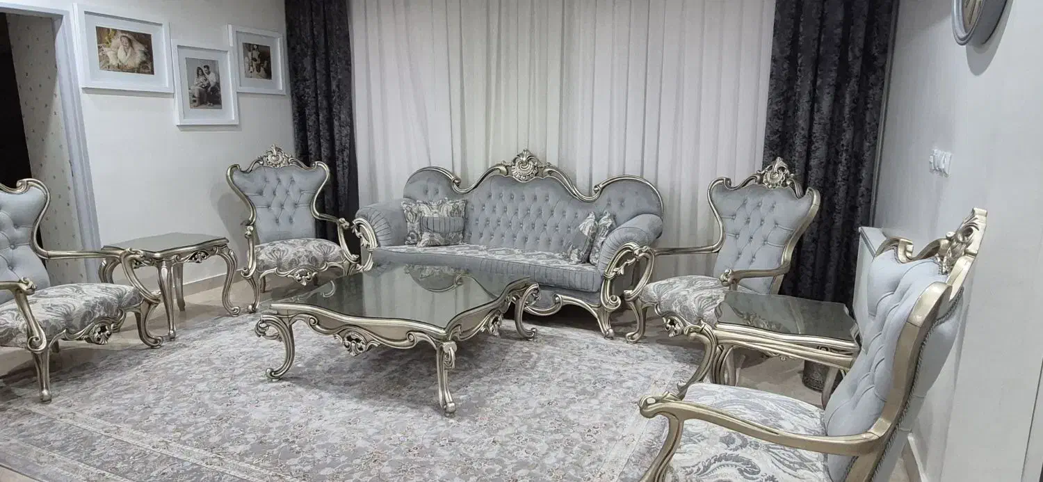 مبل سلطنتی|مبلمان خانگی و میز عسلی|کهریزک, |دیوار