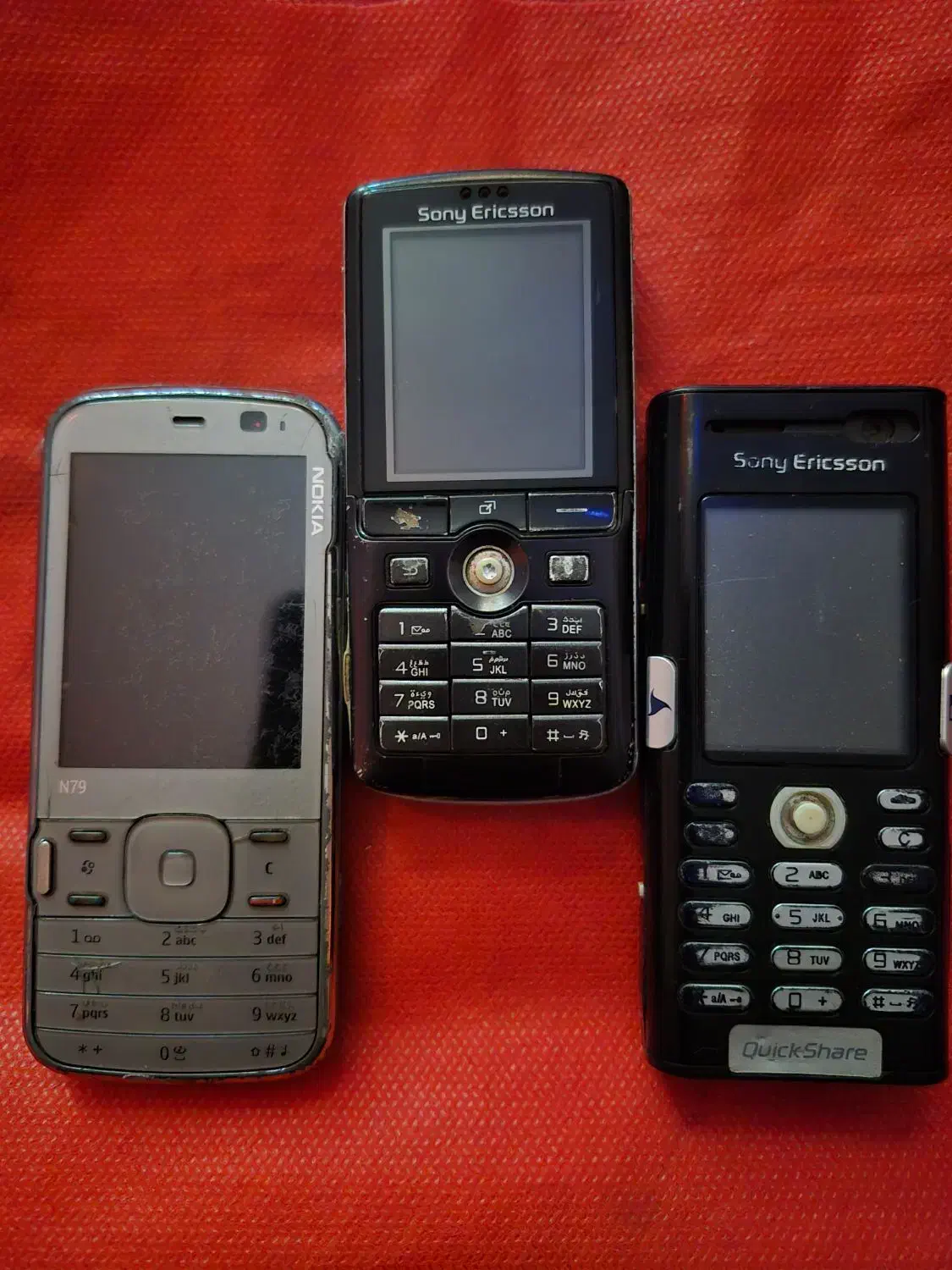 موبایل نوکیا سونی اریکسون نوستالژی|موبایل|تهران, سازمان برنامه شمالی|دیوار