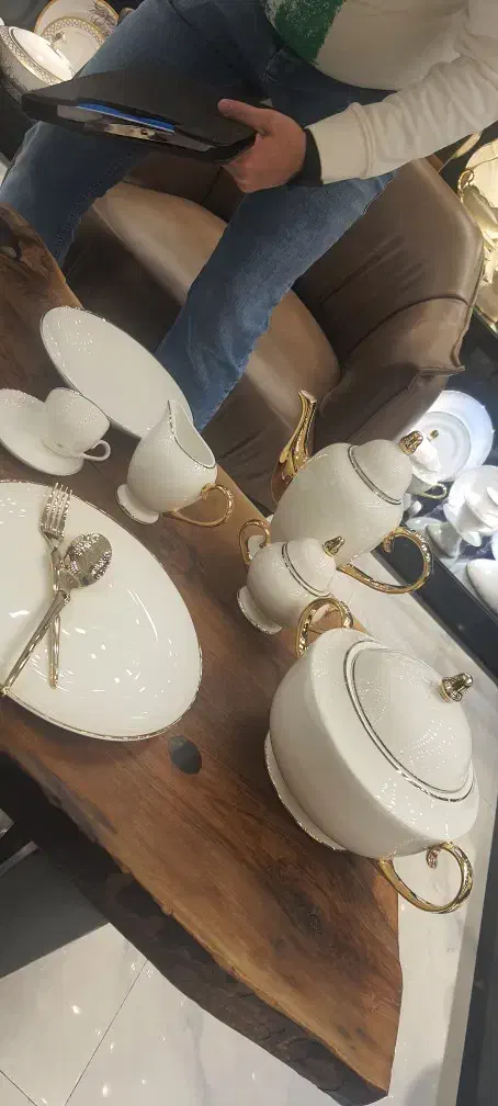 سرویس چیتی ۱۸نفره|ظروف سرو و پذیرایی|کرج, گوهردشت|دیوار