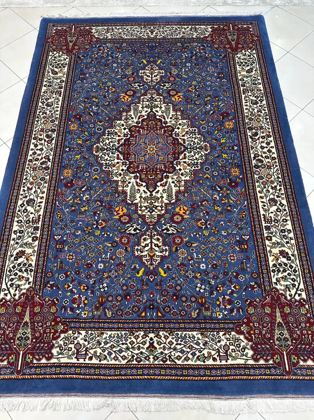 فرش دستبافت قشقایی/اقساط بدون بهره/پرو در منزل|فرش|مشهد, فلسطین|دیوار