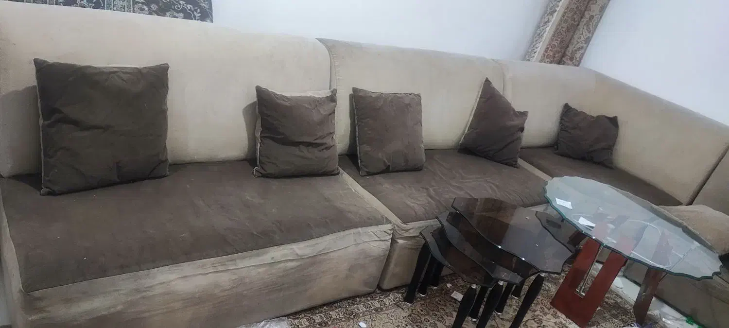 مبل ال هفت نفره|مبلمان خانگی و میز عسلی|شیراز, شاهجیان|دیوار