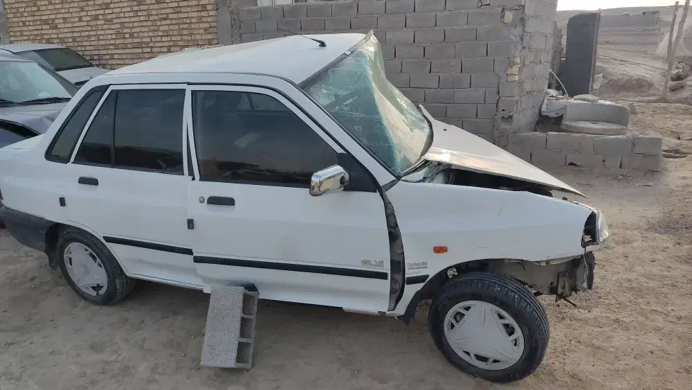 پراید تصادفی صبا قیمت توافقی|خودرو سواری و وانت|مراوه, |دیوار