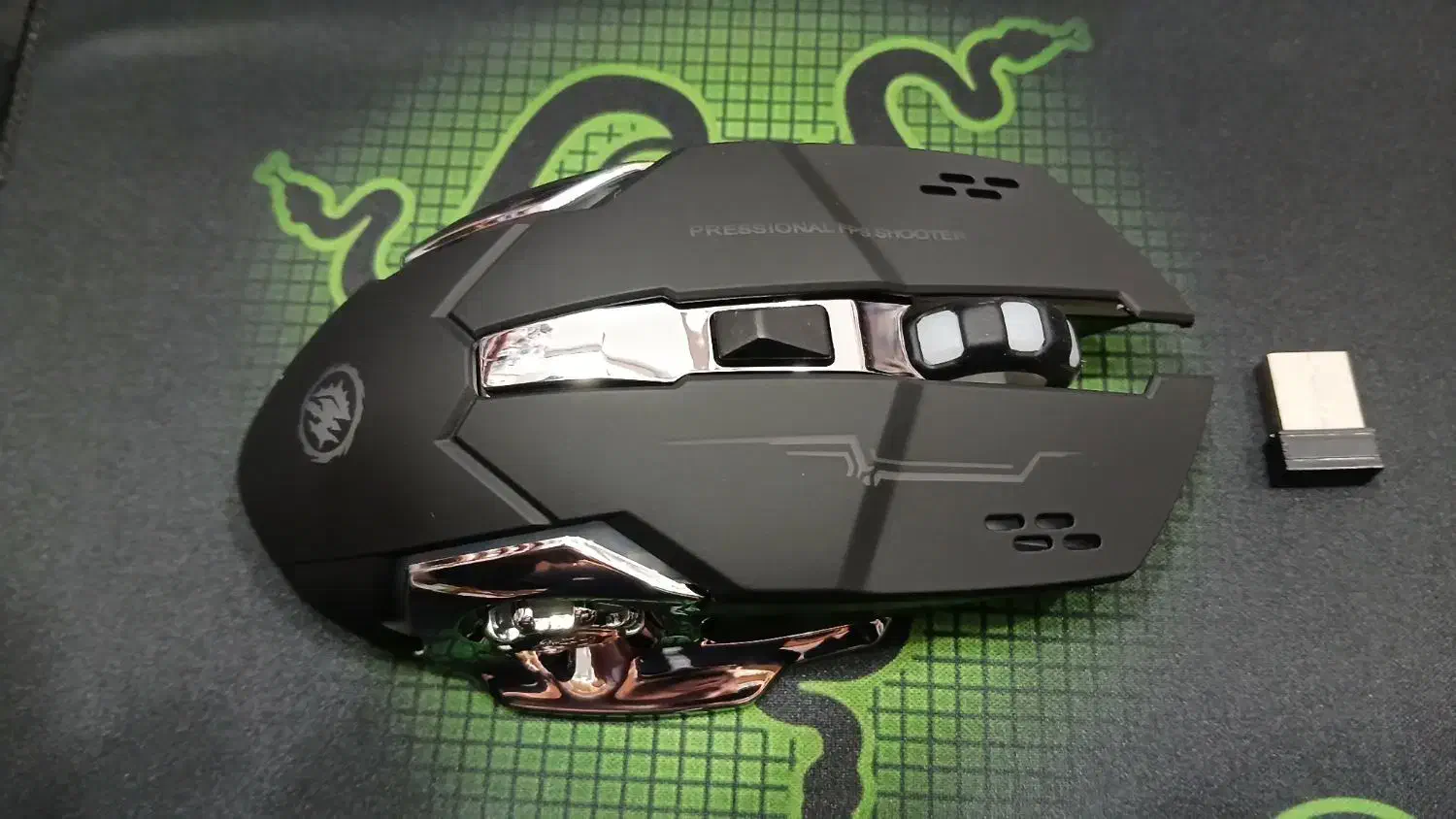 موس وایرلس گیمی .شارژی .RGB|قطعات و لوازم جانبی رایانه|گنبد کاووس, |دیوار