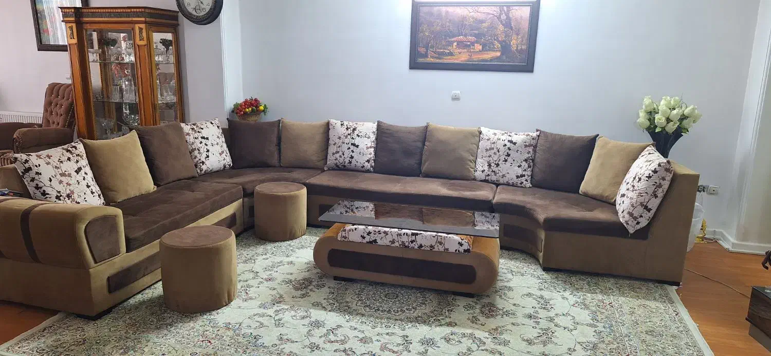 دودست مبل راحتی ۱۴ نفره|مبلمان خانگی و میز عسلی|فردیس, خیام شرقی|دیوار