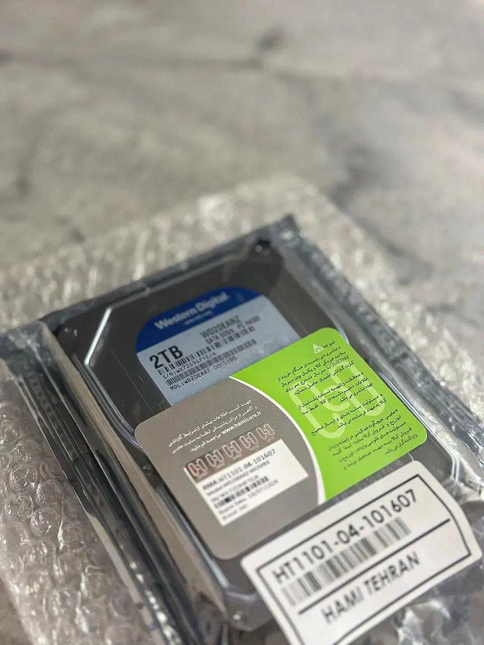 هارد دیسک اینترنال وسترن به مدل آبی - 2 ترابایت|قطعات و لوازم جانبی رایانه|بوکان, |دیوار
