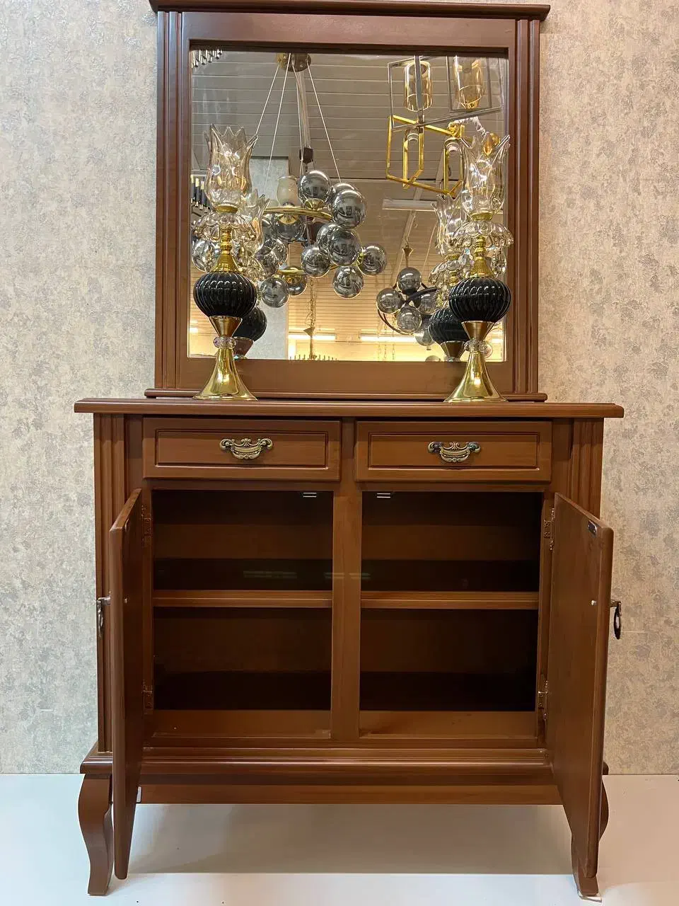 آینه و کنسول دیبا ۹۰|بوفه، ویترین، کنسول|ملارد, |دیوار