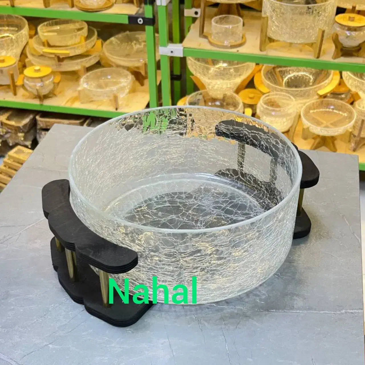 ست پذیرایی بلک گلد مدل لوتوس|ظروف سرو و پذیرایی|سقز, |دیوار