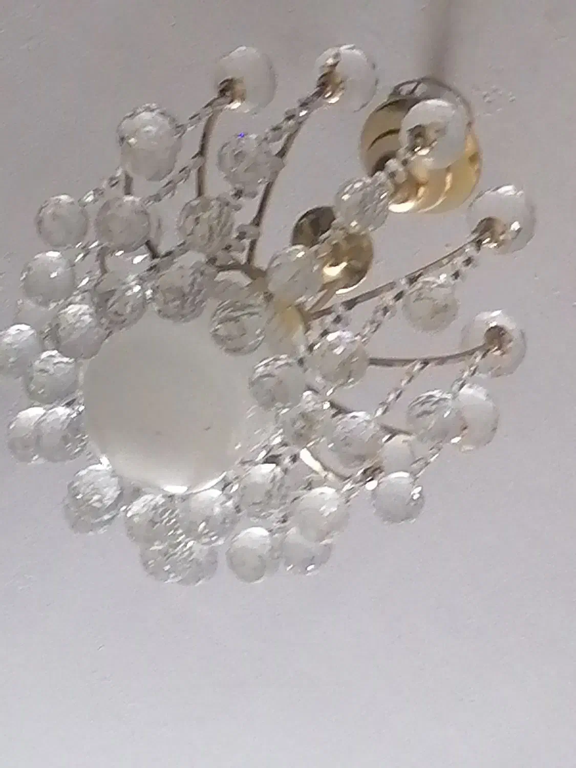 یک عدد لوستر تک شاخه|لوستر و چراغ آویز|سمنان, |دیوار