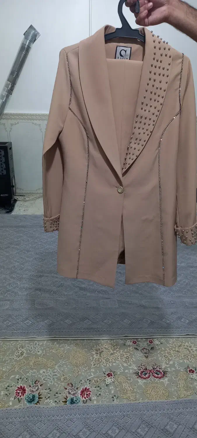 کت و شلوار زنانه سایز یک|لباس|کنگاور, |دیوار