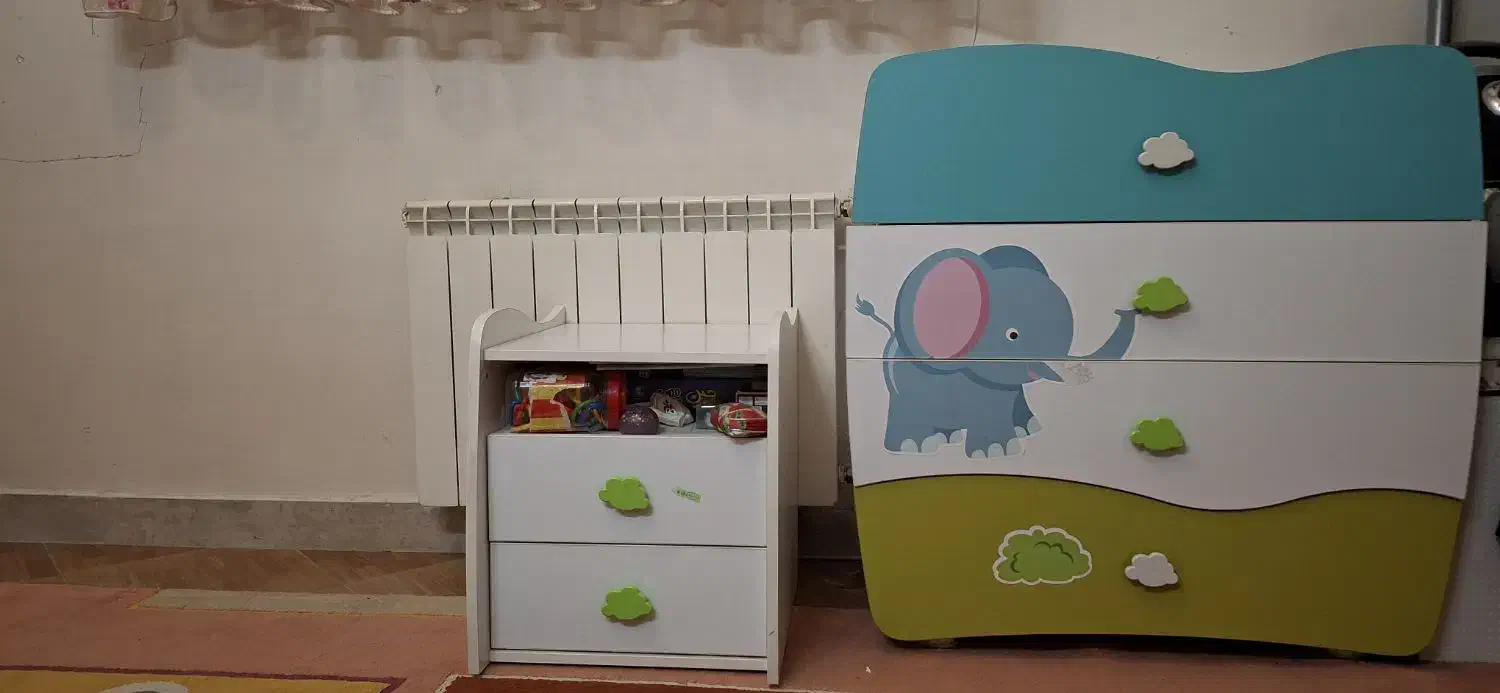 سرویس کامل نوزاد نوجوان ( آپادانا ) دو عدد فرش|تخت و سرویس خواب|تهران, فدک|دیوار