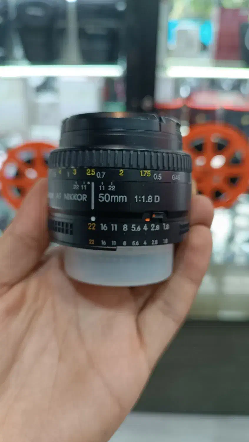 lens 50 f1.8 D Nikon|دوربین عکاسی و فیلم‌برداری|تهران, پامنار|دیوار