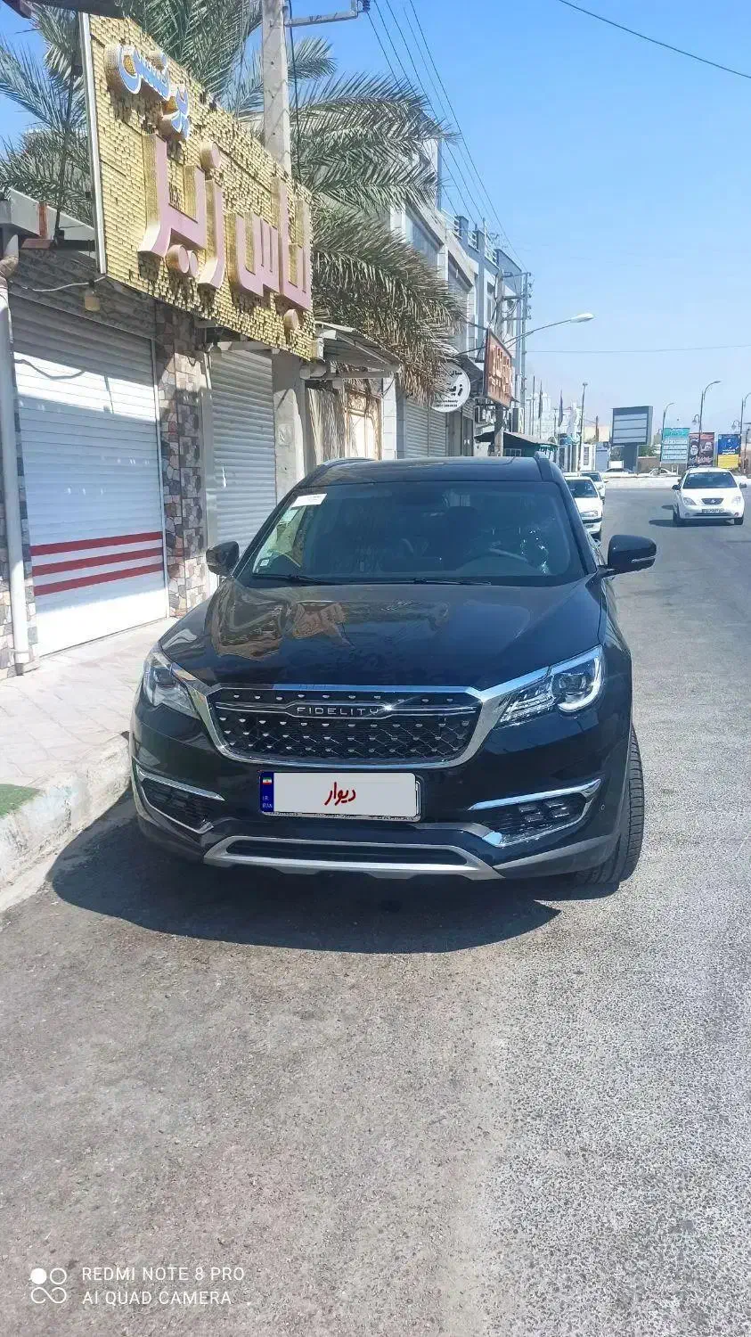 فیدیلتی 7 نفره مشکی رینگ 10 پر کم کار|خودرو سواری و وانت|کرمانشاه, |دیوار