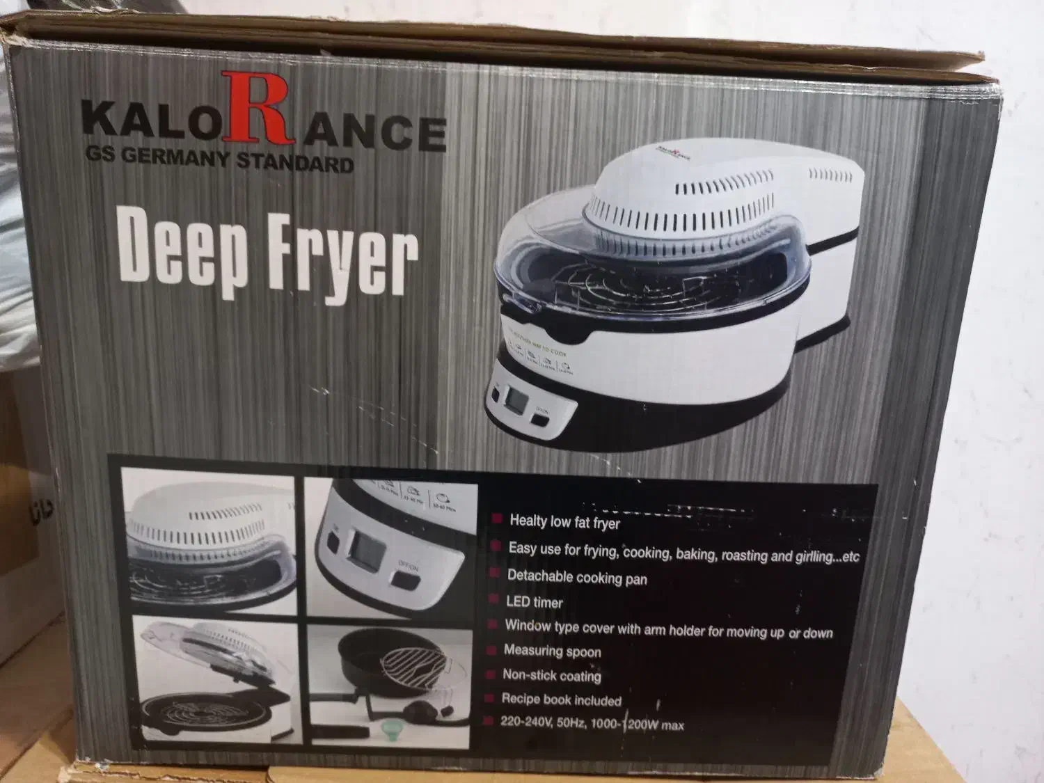 سرخ کن بدون روغن کلورانس|اجاق گاز و لوازم برقی پخت‌وپز|صدرا-فارس, فاز ۱|دیوار