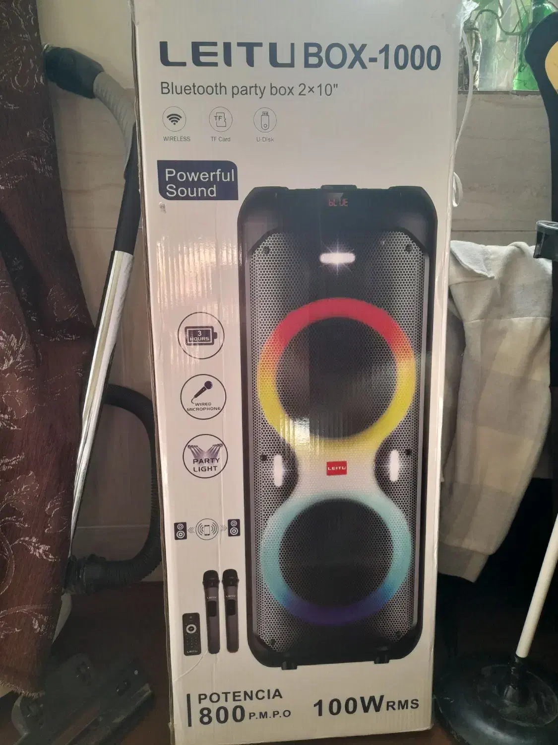 اسپیکرلیتومدل پارتی باکس ۱۰۰۰|سیستم صوتی خانگی|تربتحیدریه, کوی شهید احمدزاده ملکی|دیوار