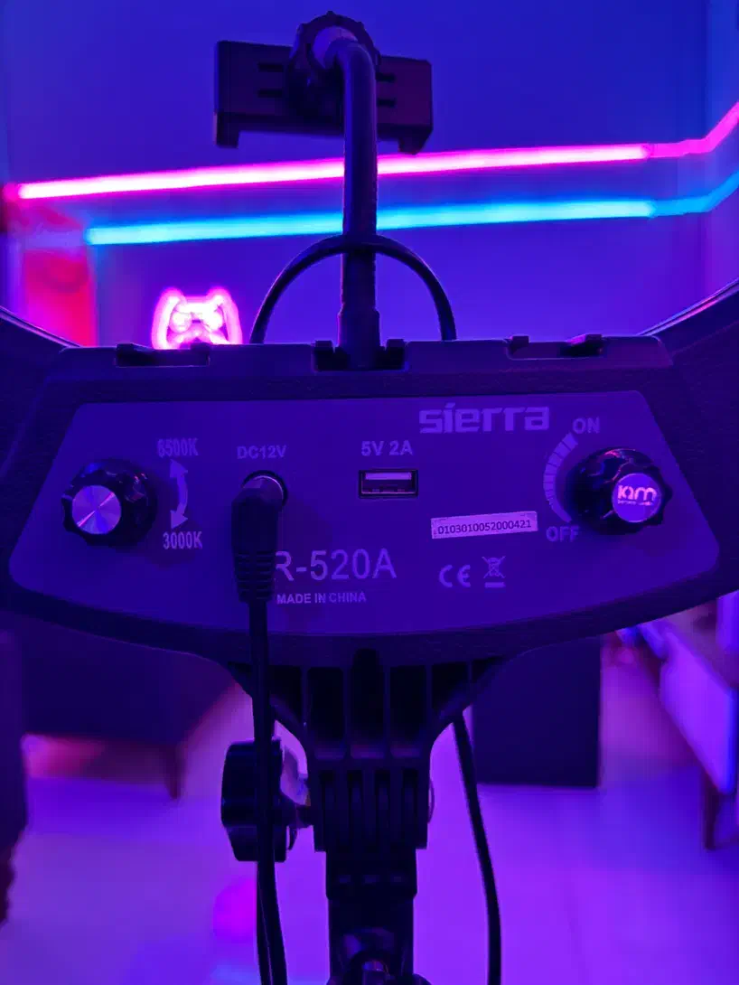 رینگ لایت سالم|دوربین عکاسی و فیلمبرداری|مشهد, تربیت (صدف)|دیوار