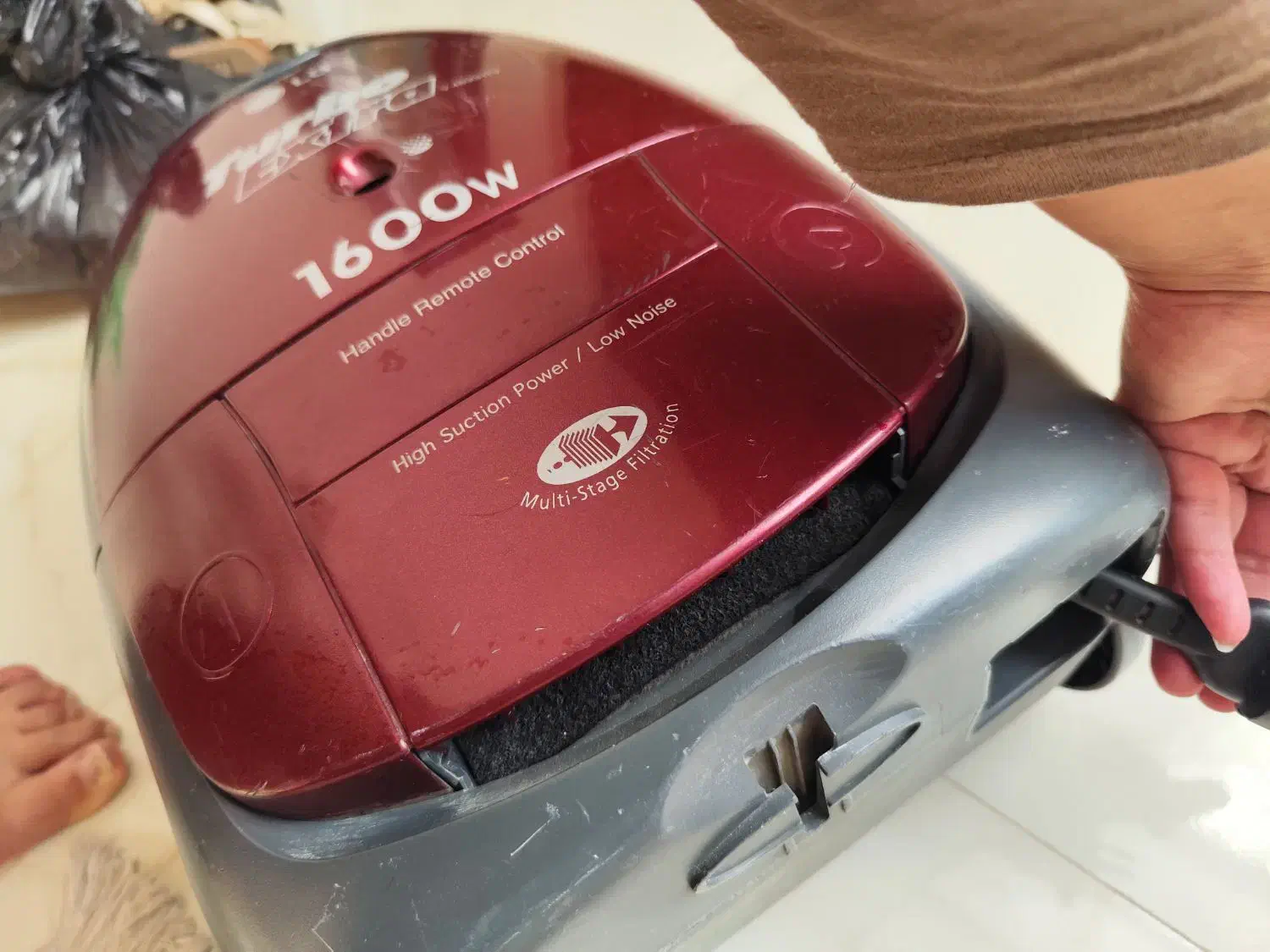 جاروبرقی کره ای اصل ال جی|جاروبرقی، جارو شارژی، بخارشو|مشهد, منزل آباد|دیوار