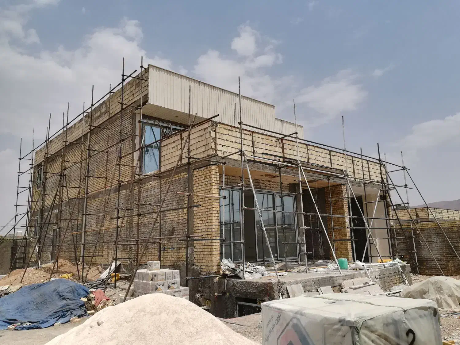 داربست فلزی|خدمات پیشه و مهارت|آباده, |دیوار