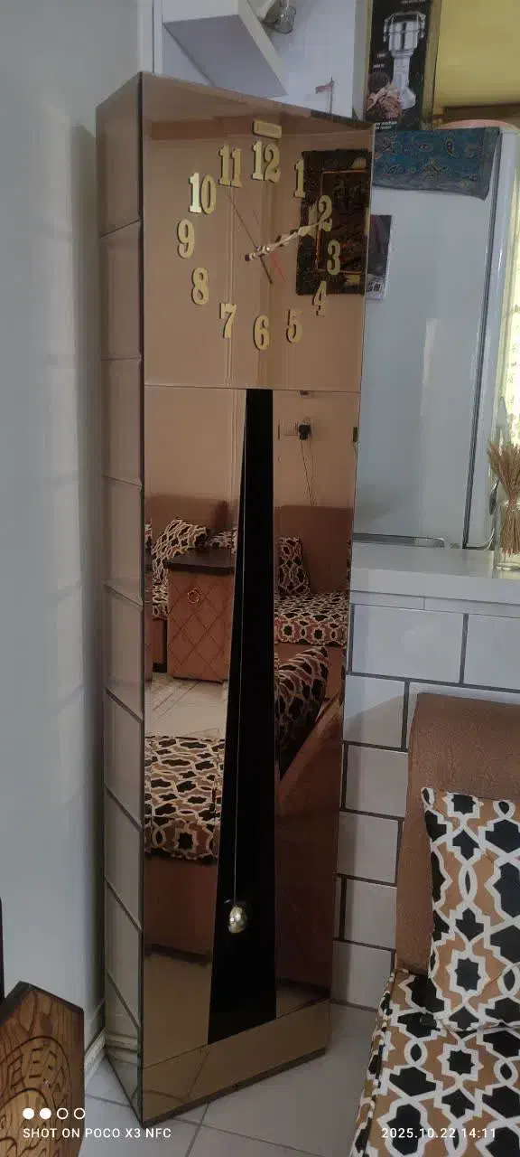 ساعت ایستاده آیینه ای|ساعت دیواری و تزئینی|تهران, مشیریه|دیوار