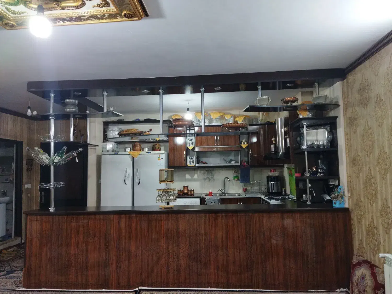 کابینت درحد نو کامل بفروش میرسه .هود .|آبچکان و نظمدهنده ظروف|گلپایگان, |دیوار