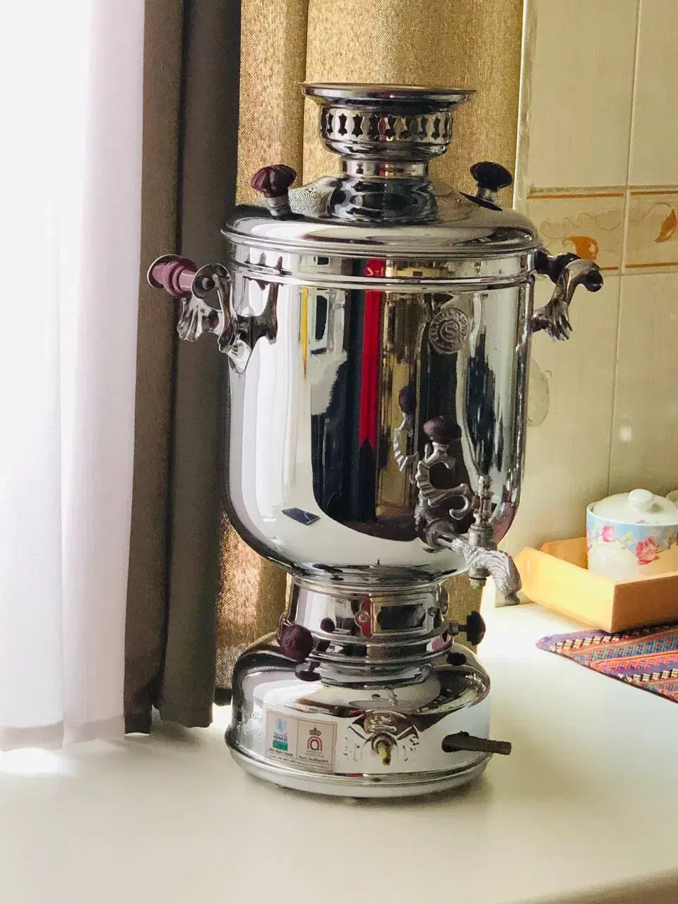 سماور گازی برادران سیفی ۹ لیتری|سماور، چایساز، قهوهساز|کرمانشاه, |دیوار