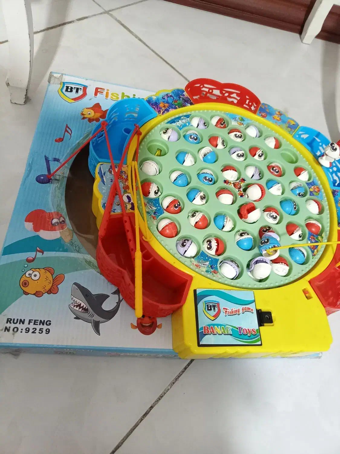 اسباب بازی ماهیگیری موزیکال|اسباب‌بازی بچه|مشکین‌دشت, |دیوار