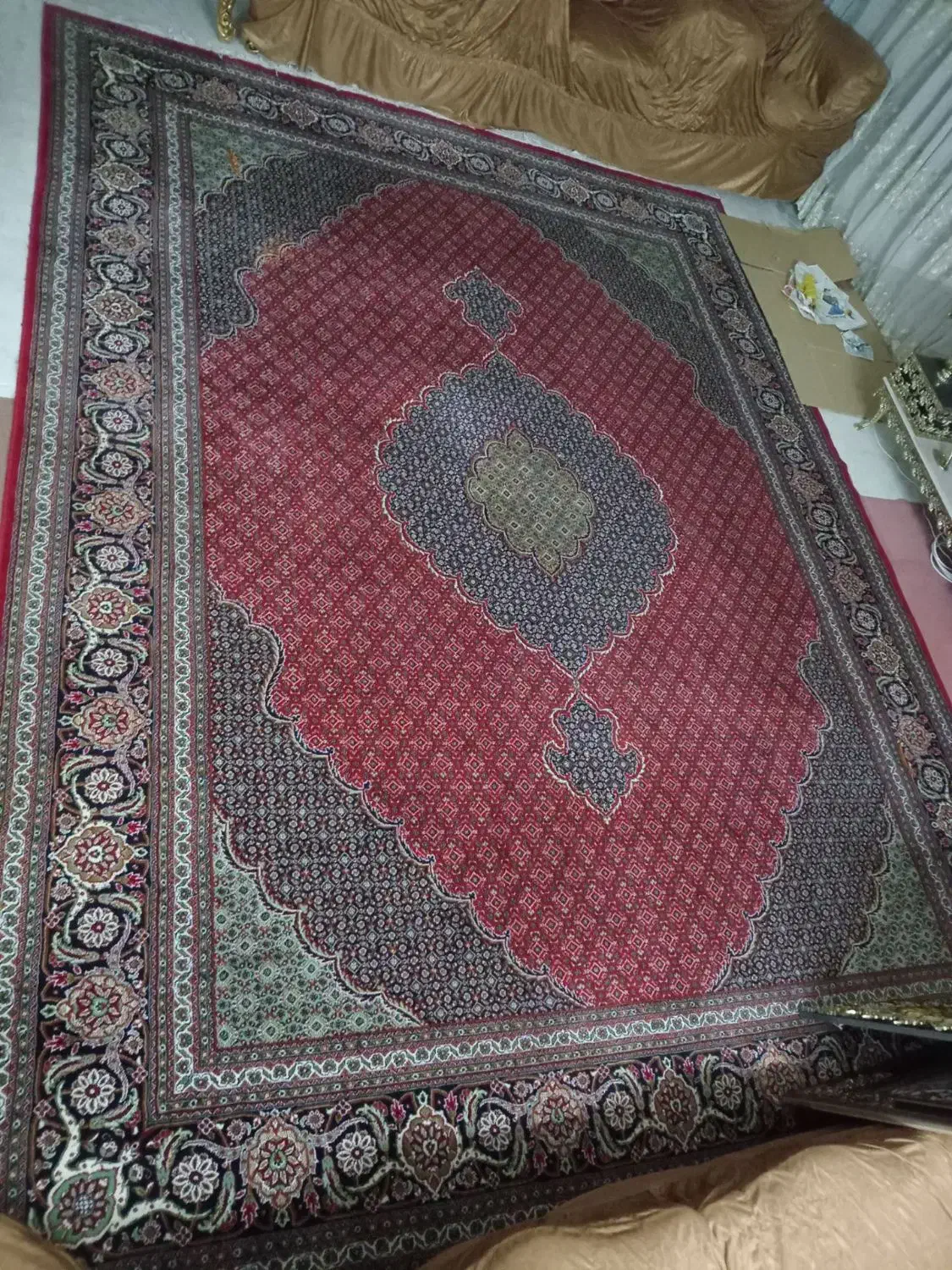 فرش ماشینی ۱۲ متری|فرش|مرند, |دیوار