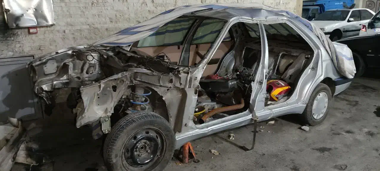 پژو ۹۰ تصادفی|خودرو سواری و وانت|فولادشهر, مسکن مهر فولادشهر|دیوار