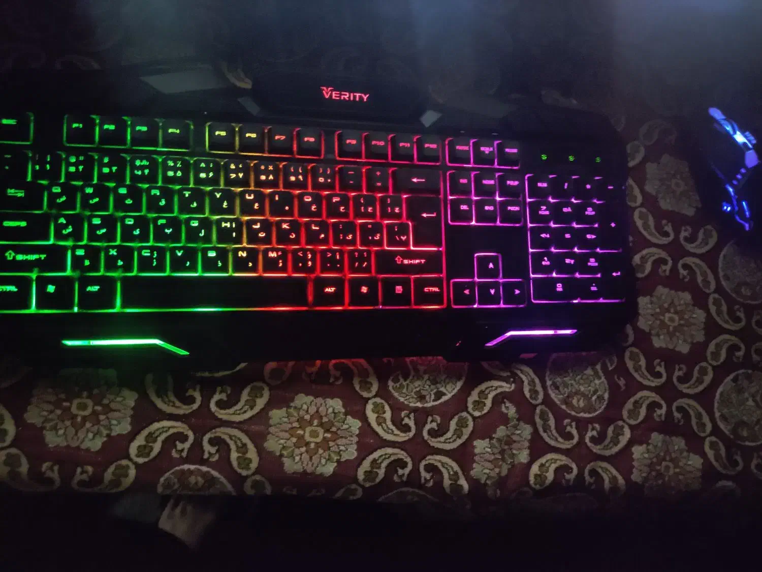 کیبورد موس آکبند rgb گیمینگ نرم و خوش دست|قطعات و لوازم جانبی رایانه|تهران, ایران|دیوار