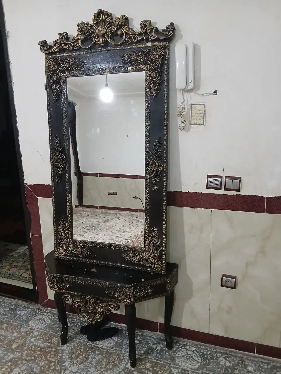 اینه کنسول|بوفه، ویترین، کنسول|نورآباد, |دیوار