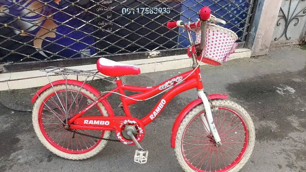 دوچرخه دخترانه|دوچرخه، اسکیت، اسکوتر|رشت, باهنر|دیوار