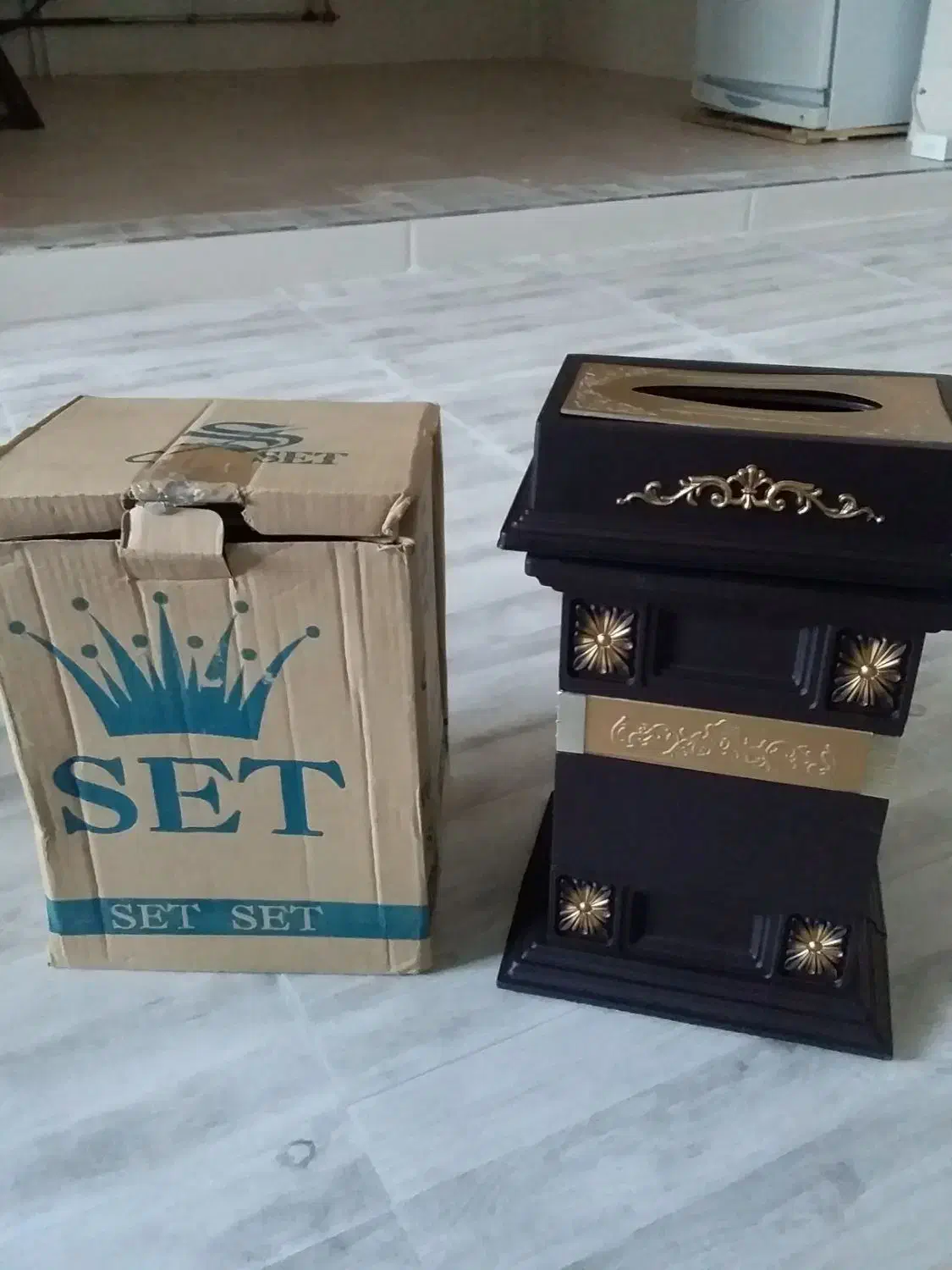 جا دستمال کاغذی|صنایع دستی و سایر لوازم تزئینی|خوی, |دیوار