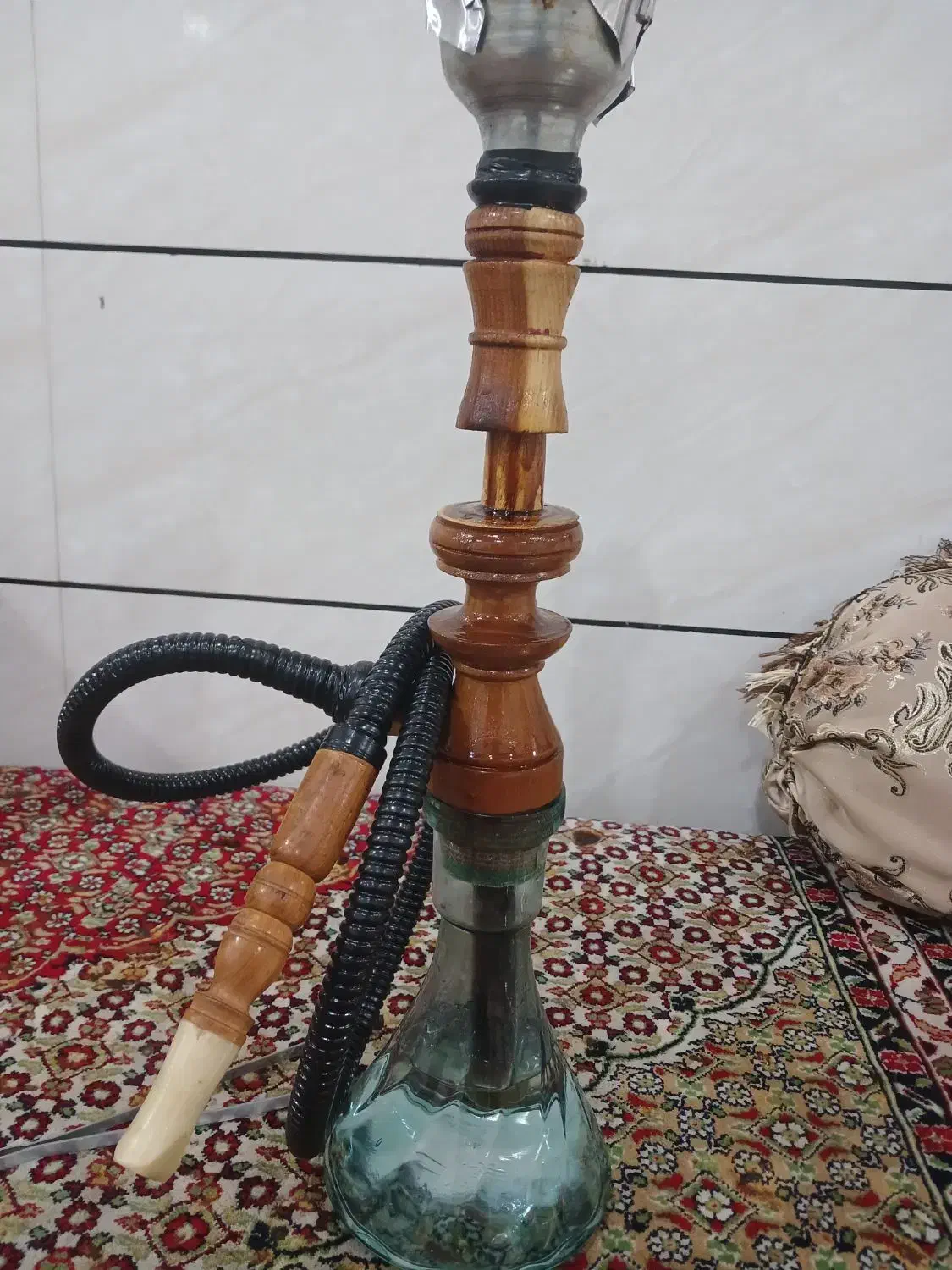 قلیان چوب زرد|کلکسیون و سرگرمی|ایلام, |دیوار