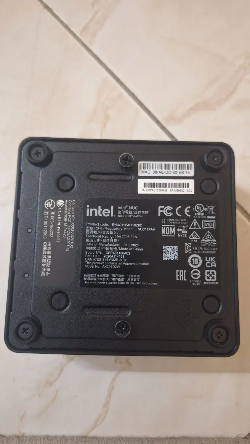 mini pc intel|رایانه رومیزی|تهران, اختیاریه|دیوار