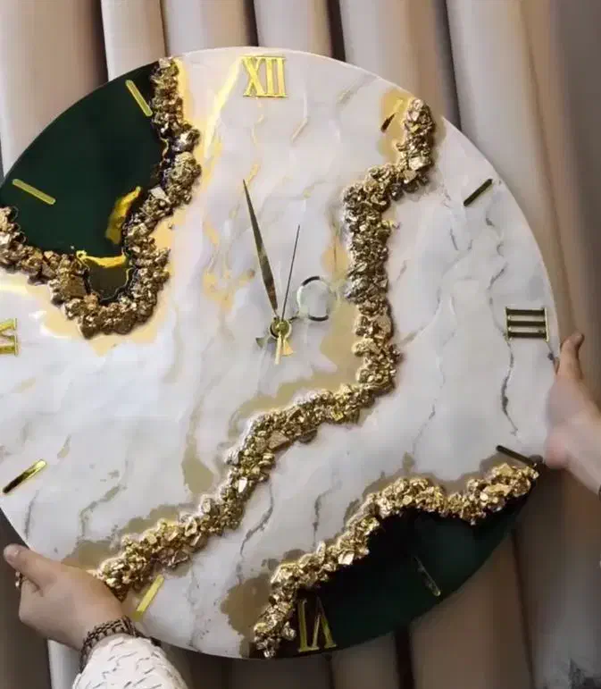 ساعت دیواری رزینی|ساعت دیواری و تزئینی|تبریز, |دیوار