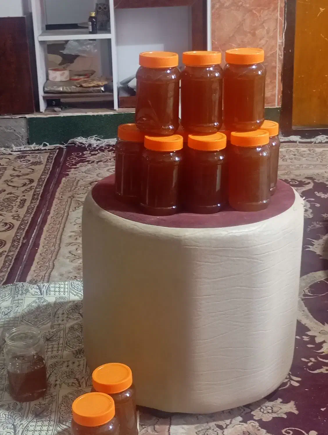 عسل طبیعی زعفران ترنجبین|خوردنی و آشامیدنی|تایباد, |دیوار