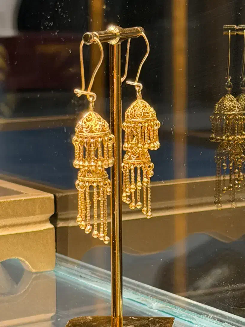 گوشواره سنگین مخصوص سخت پسندا (گالری محمد)|جواهرات|اهواز, نادری|دیوار