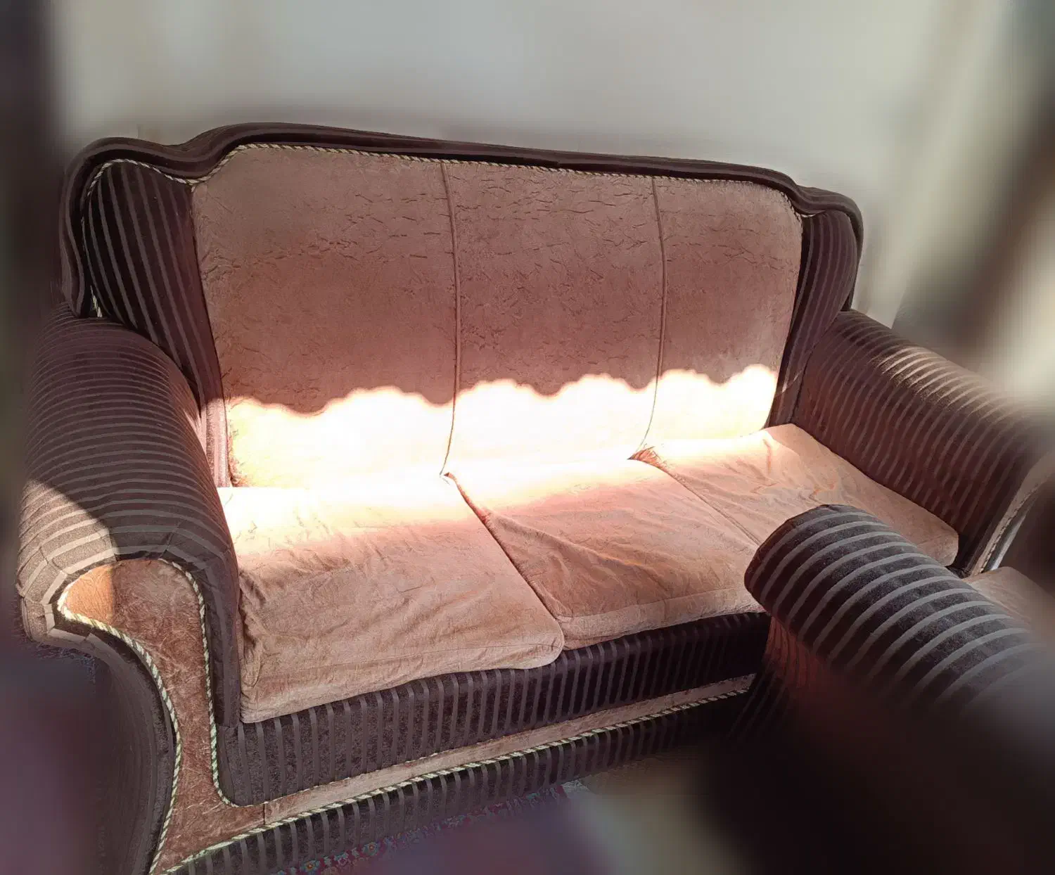 مبل راحتی کارکرده هشت نفره|مبلمان خانگی و میز عسلی|لنگرود, |دیوار