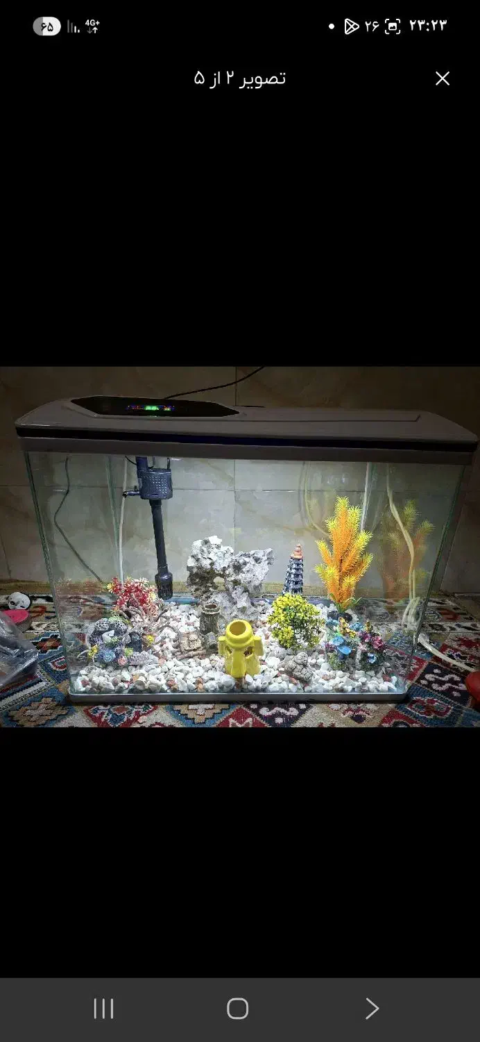 اکواریوم  بزرگ دیجیتال پای معامله تخفیف میدم|ماهی|تهران, جوادیه تهرانپارس|دیوار