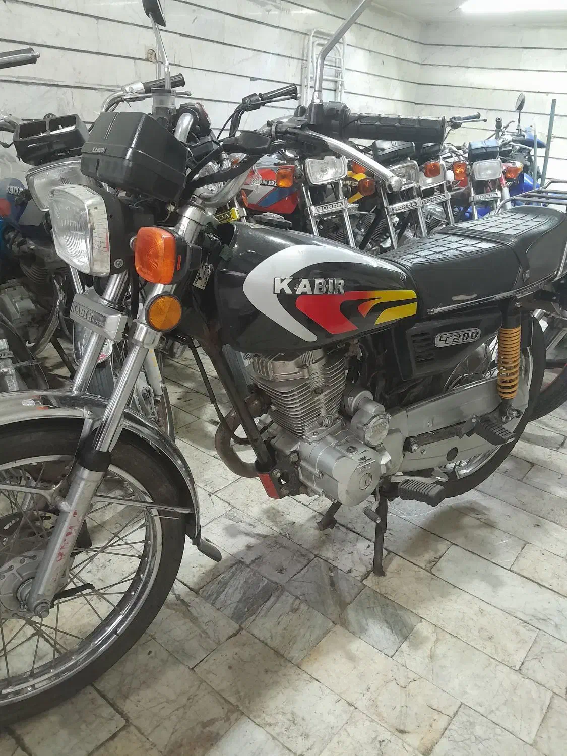 موتور هندا 150 کبیر|موتورسیکلت|قزوین, |دیوار