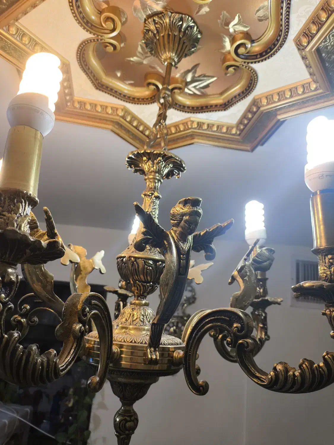 لوستر برنز|لوستر و چراغ آویز|پرند, فاز ۵|دیوار